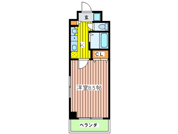 Ｍ.プラザ蒲生四駅前の物件間取画像